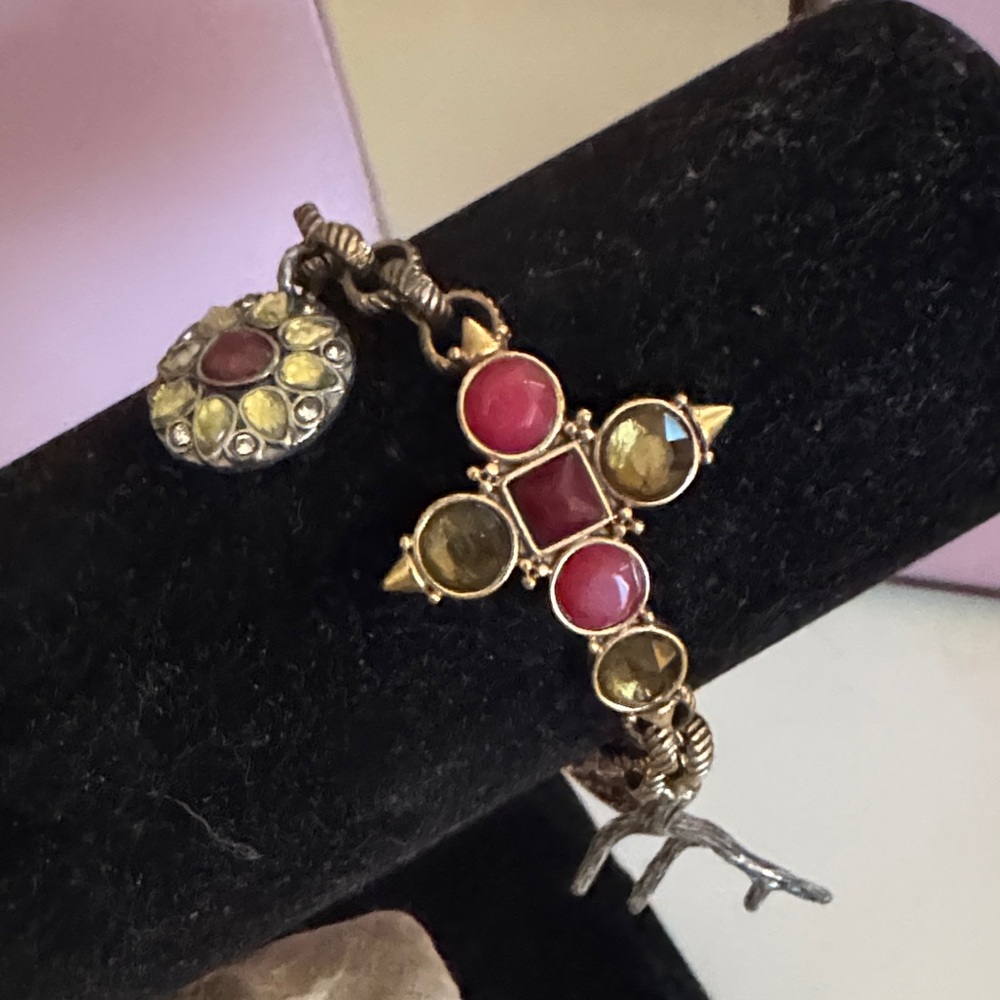 Vintage Lucky Brand Charm Bracelet